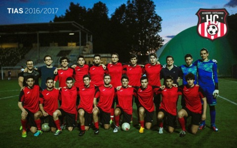 Squadra di calcio per il torneo tra i collegi milanesi
