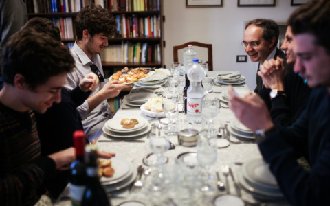 Una cena a Castelbarco