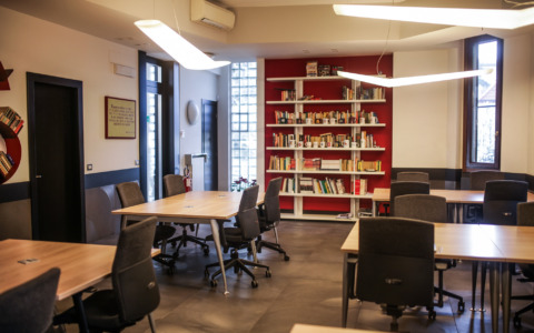 Sala studio di Castelbarco