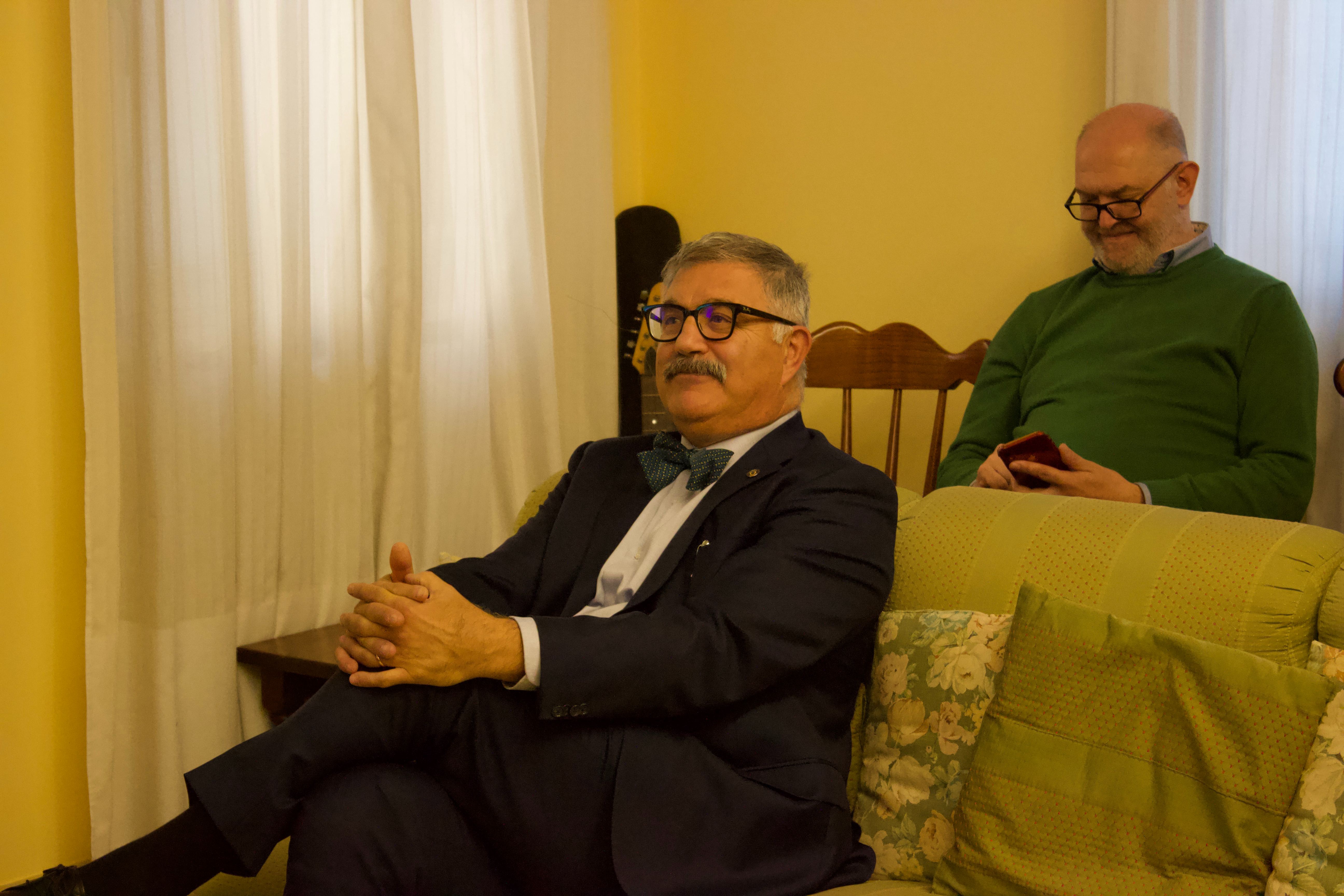 Il presidente FRui Giuseppe Ghini