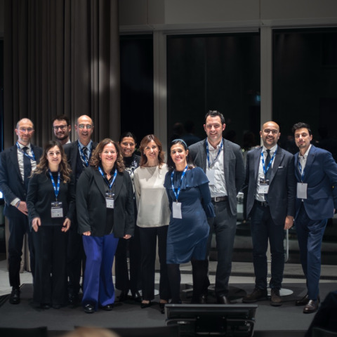 Parte del vecchio e del nuovo consiglio direttivo Alumni