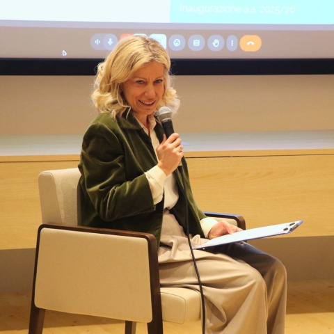 La direttrice della Viscontea Anna Sartea