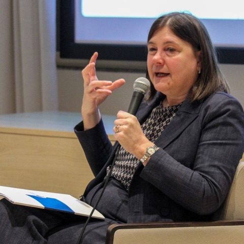 Il rettore della Cattolica Elena Beccalli